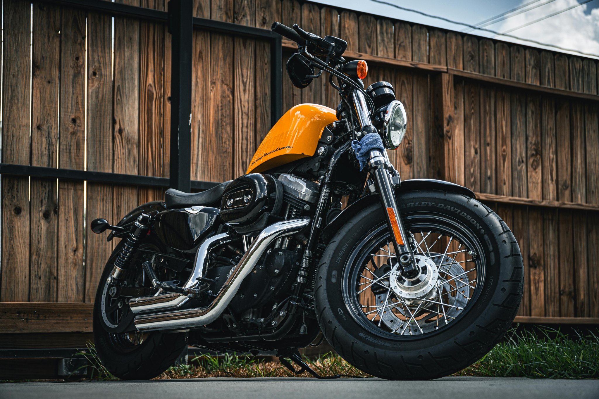 1975 Harley-Davidson custom restoration